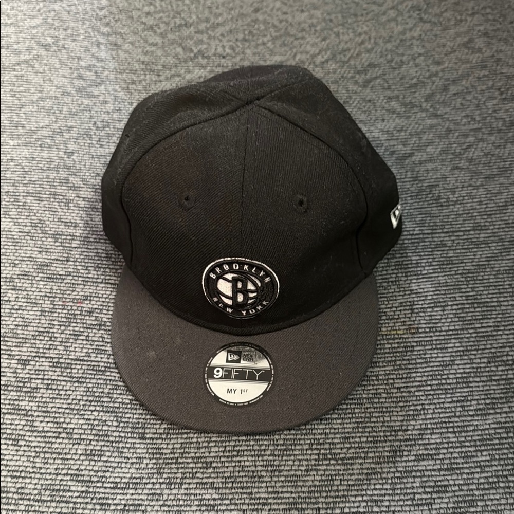 New Era Brooklyn Nets Black Infant Cap